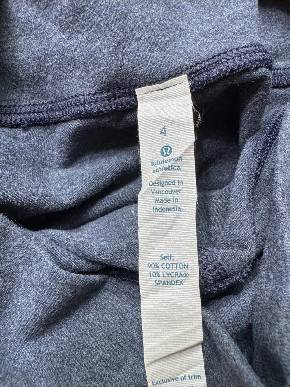 Rare Lululemon Wanderlust Festival Cotton Leggings Size 4 32